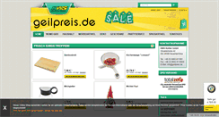 Desktop Screenshot of geilpreis.de